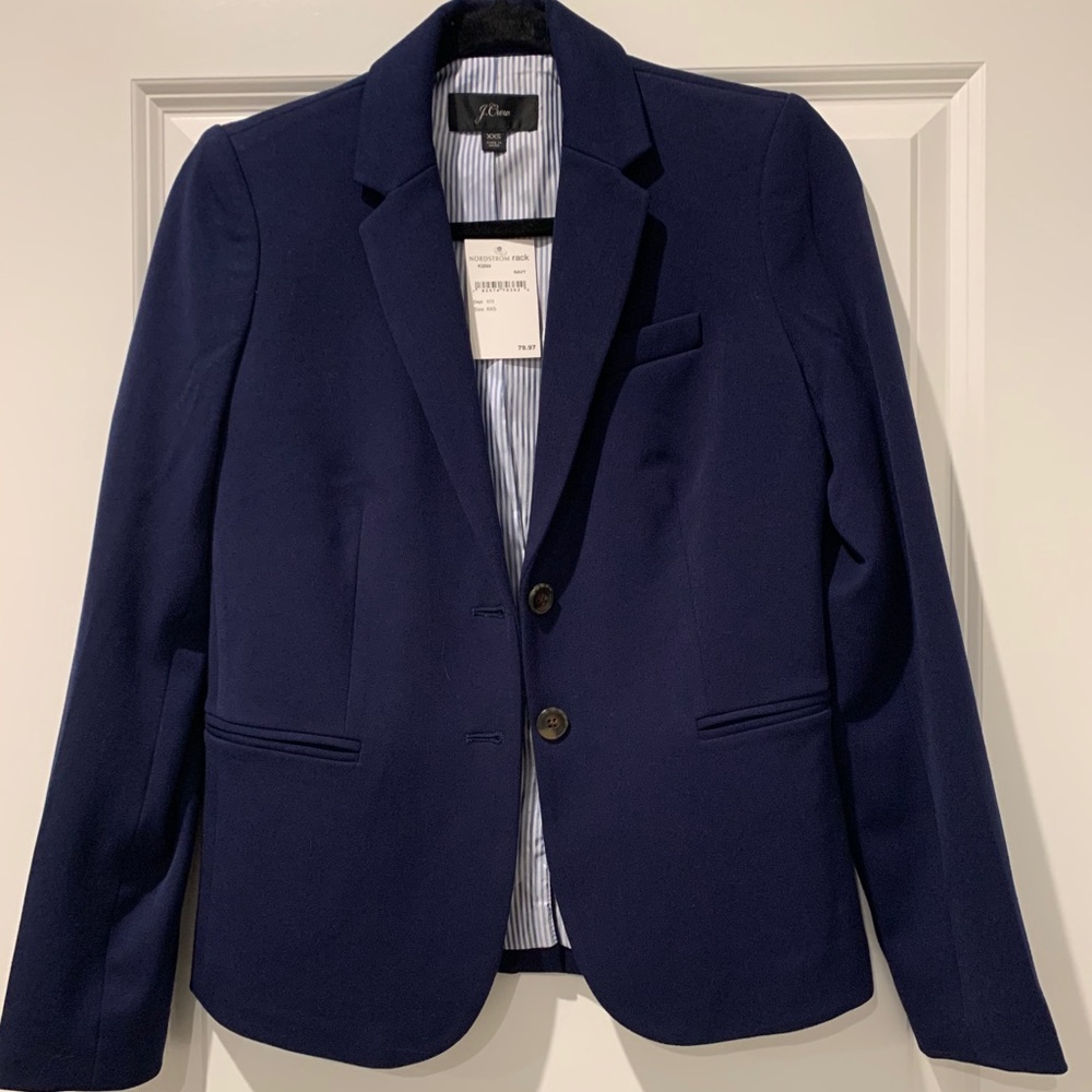 J. Crew Navy Blazer